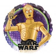 Star Wars C3PO Birthday Balloon